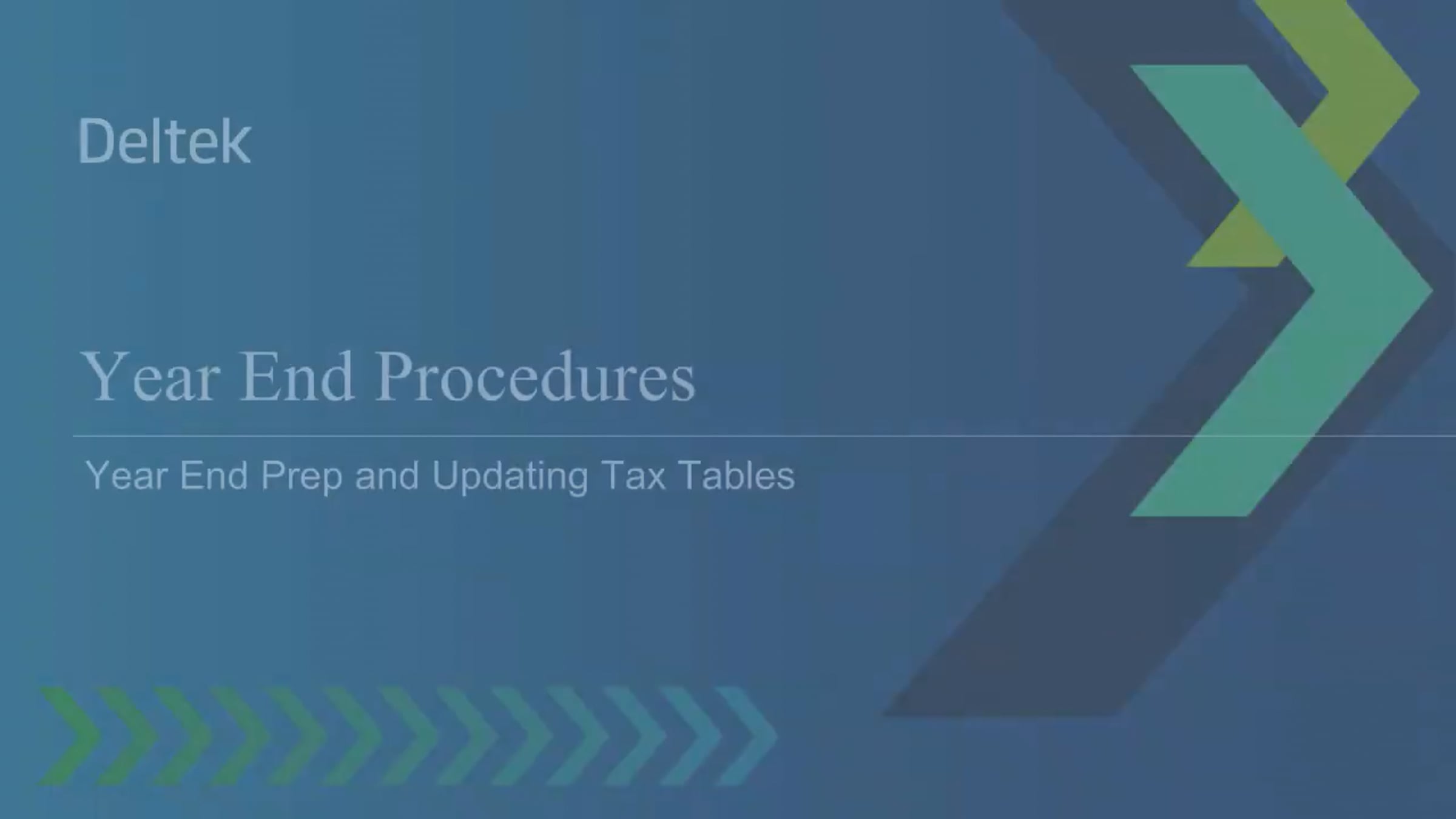Deltek ComputerEase 2025 - Year End Prep and Updating Tax Tables ...