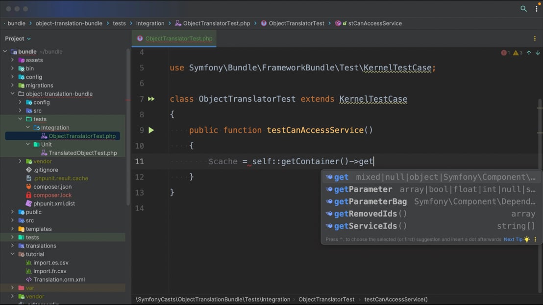 Integration Testing > Symfony Bundle Development: Share the Love ...