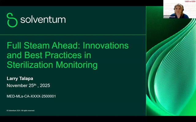 Full Steam Ahead: Innovations and Best Practices in Sterilization Monitoring