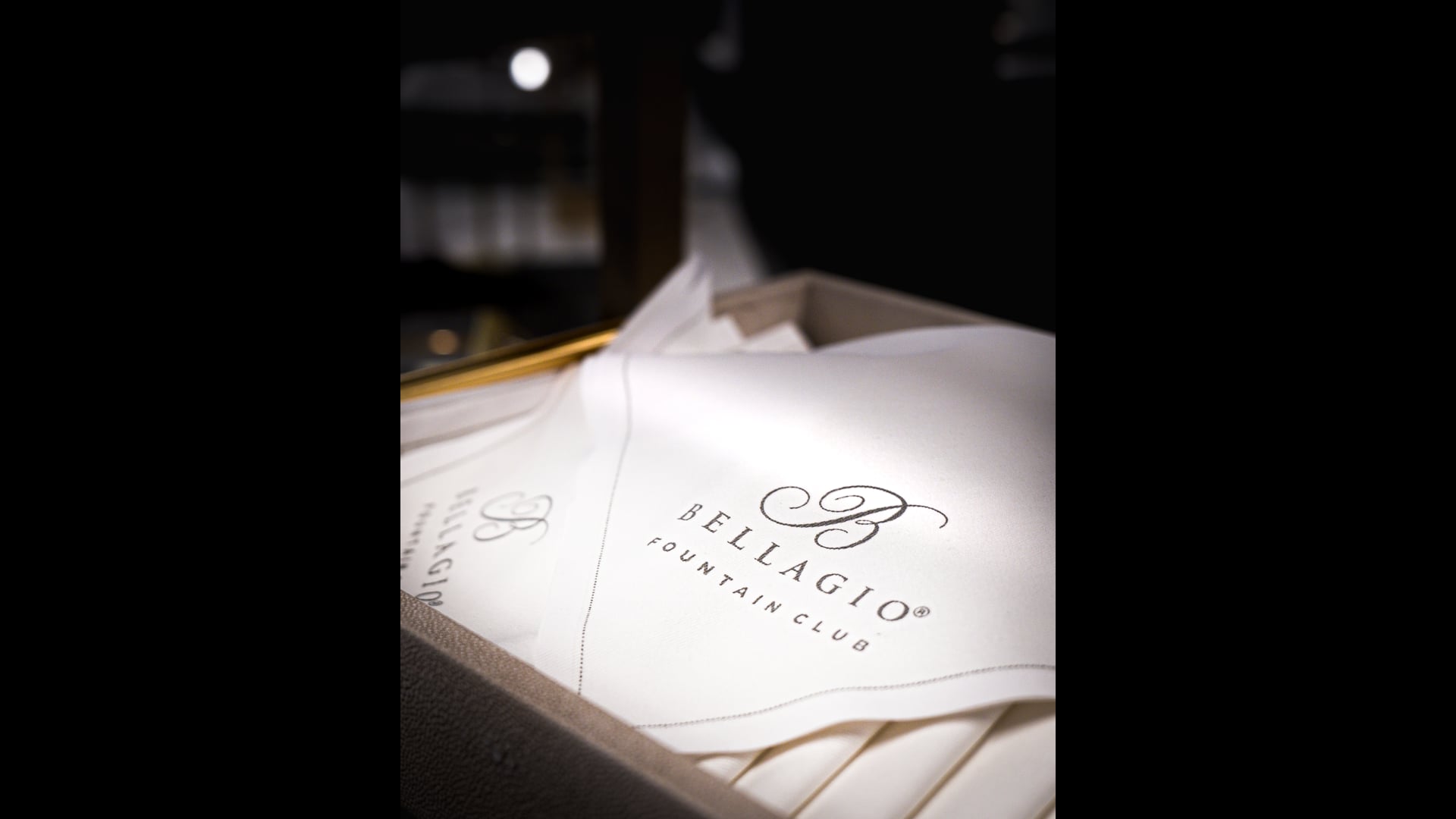 Five Star Napkins F1LV25 Bellagio Fountain Club Promo Video