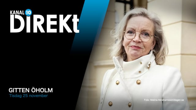 Tisdag 25 november | Kanal 10 Direkt