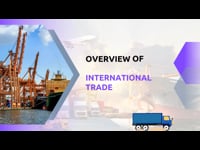 Module 1: Overview of International Trade