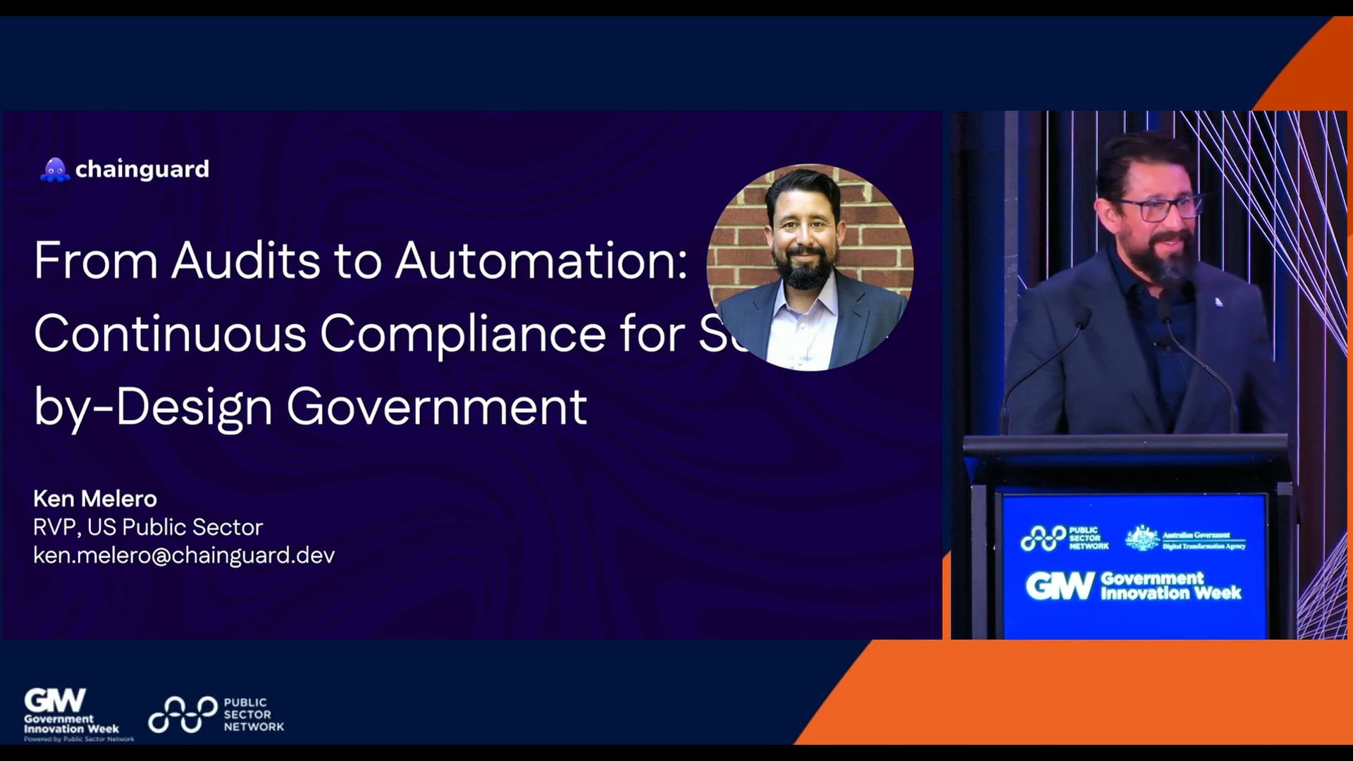 GIW Federal 2025: From Audits to Automation: Continuous Compliance for Secure-by-Design Government with Ken Melero