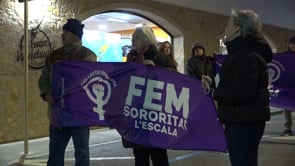 Acte d'homenatge a les víctimes de violència masclistes