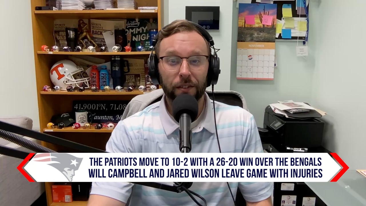 The Pats squeak by the Bengals 26-20 | Straight Facts Homie Season 12 Episode 14