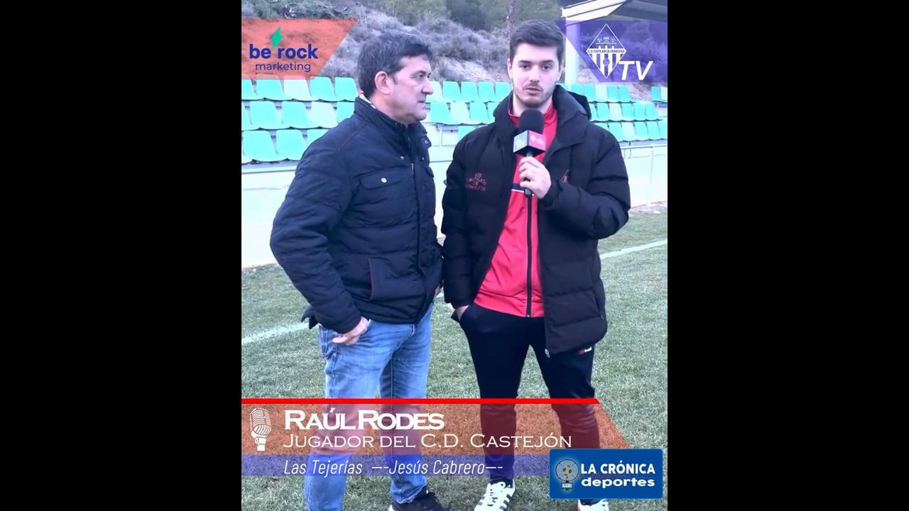 RAÚL RODES (Jugador Castejón) CD Castejón 2-2 Bolea FC / Jor. 10 - 2ª Regional Gr 2-2 / Fuente: CD Castejón