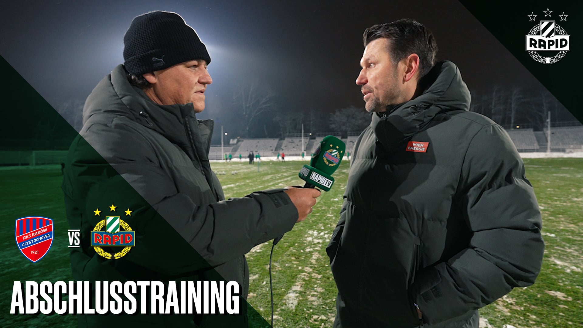 Abschlusstraining in Katowice