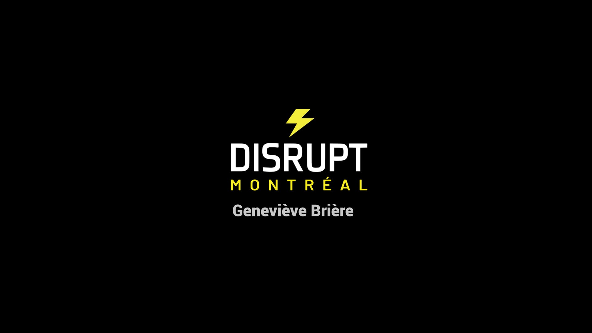 L'art du self leadership | Geneviève Brière | DisruptHR Talks