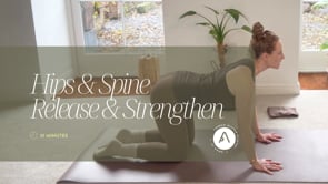 273: Hips & Spine Release & Strengthen