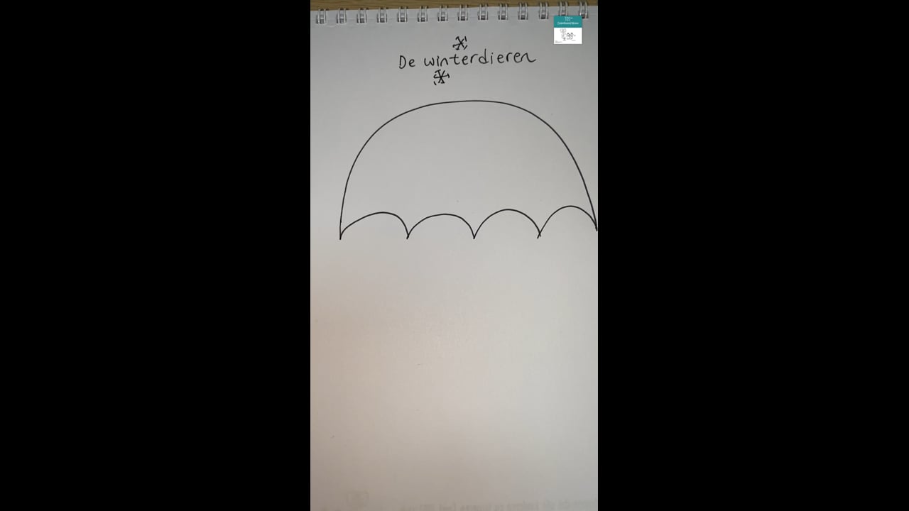 Winterdieren (de) : de pinguïn – de ijsbeer – de poolvos – de sneeuwuil – het rendier woordparachute