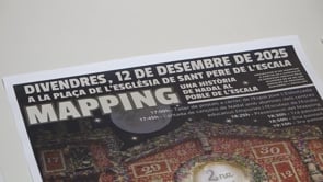 Un màpping de les escoles Empúries i Esculapi per la Marató del 3Cat