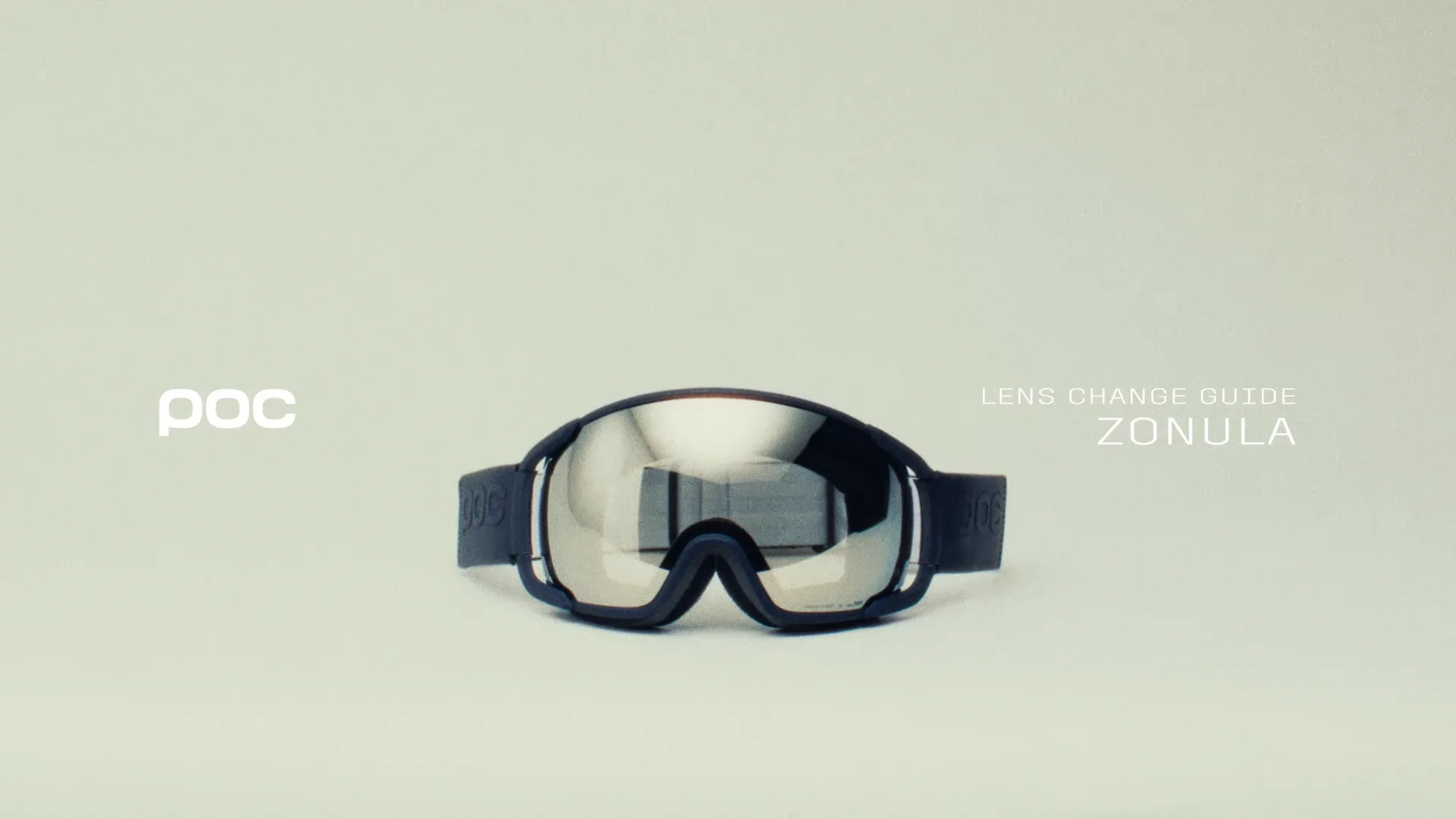 Zonula Wide Fit Ski Goggles に Hydrogen White | Ski Eyewear | POC (JP)