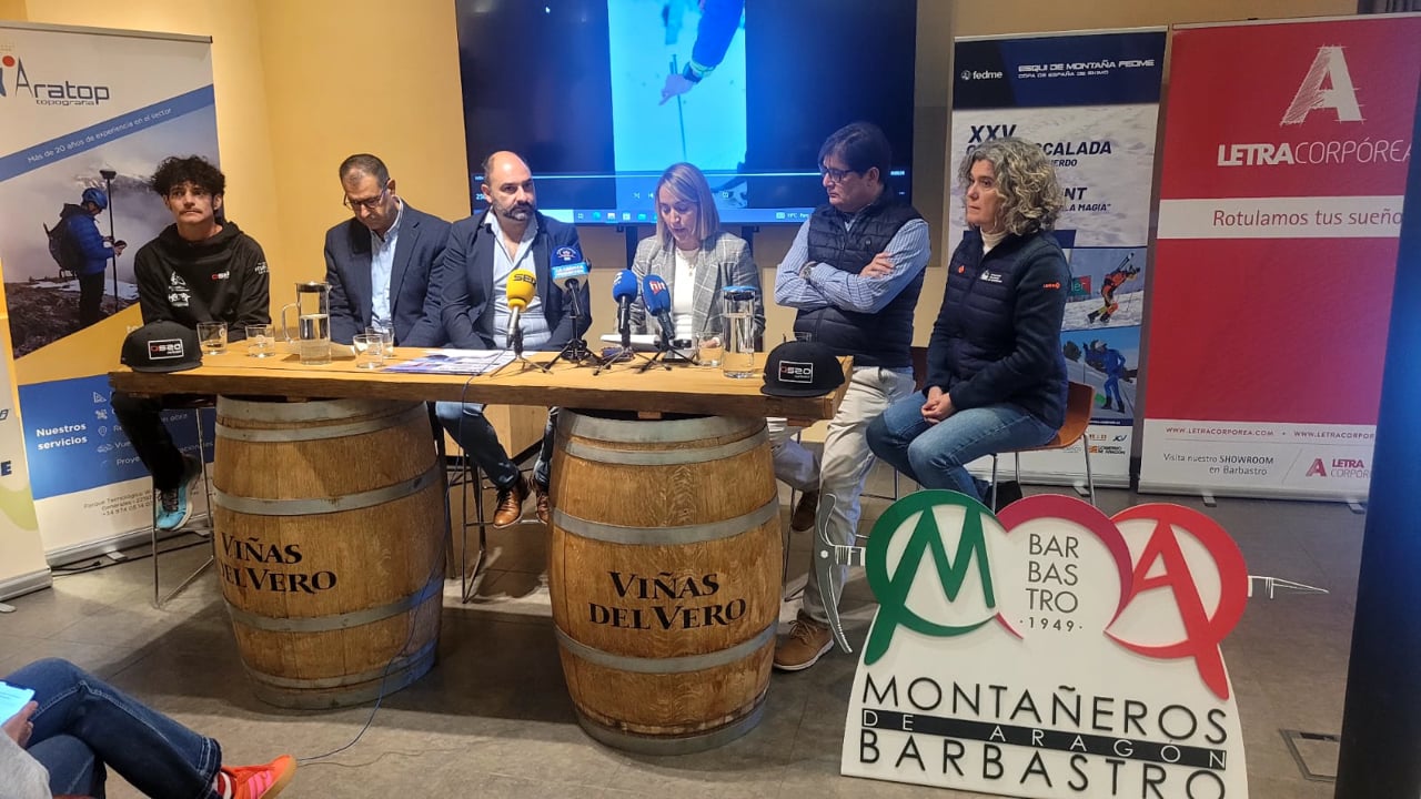 (PRESENTACIÓN) De la XXV Cronoescalada Memorial del Recuerdo y el II Sprint “Tu Provincia Huesca La Magia” se celebrarán los días 10 y 11 de enero en Aramón Cerler en el valle de Benasque.