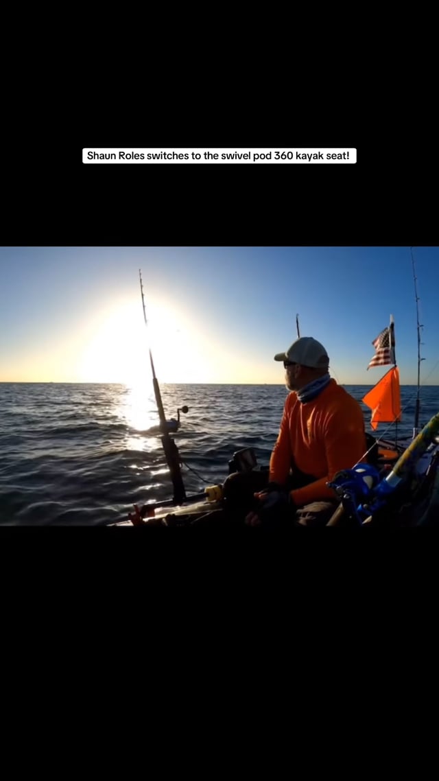 Shaun Roles does offshore demo of the Swivel Pod 360