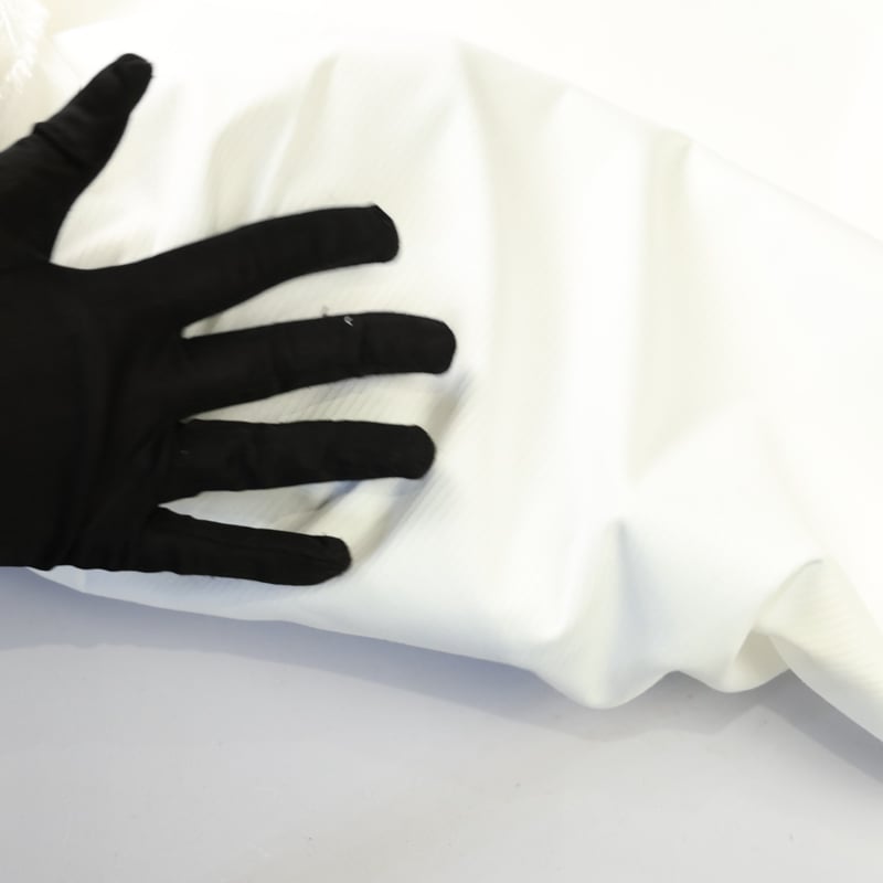 Vidéo: Velours côtelé 500 raies coton, viscose & élasthanne - Blanc