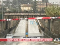 Maltempo Marche, neve e allagamenti