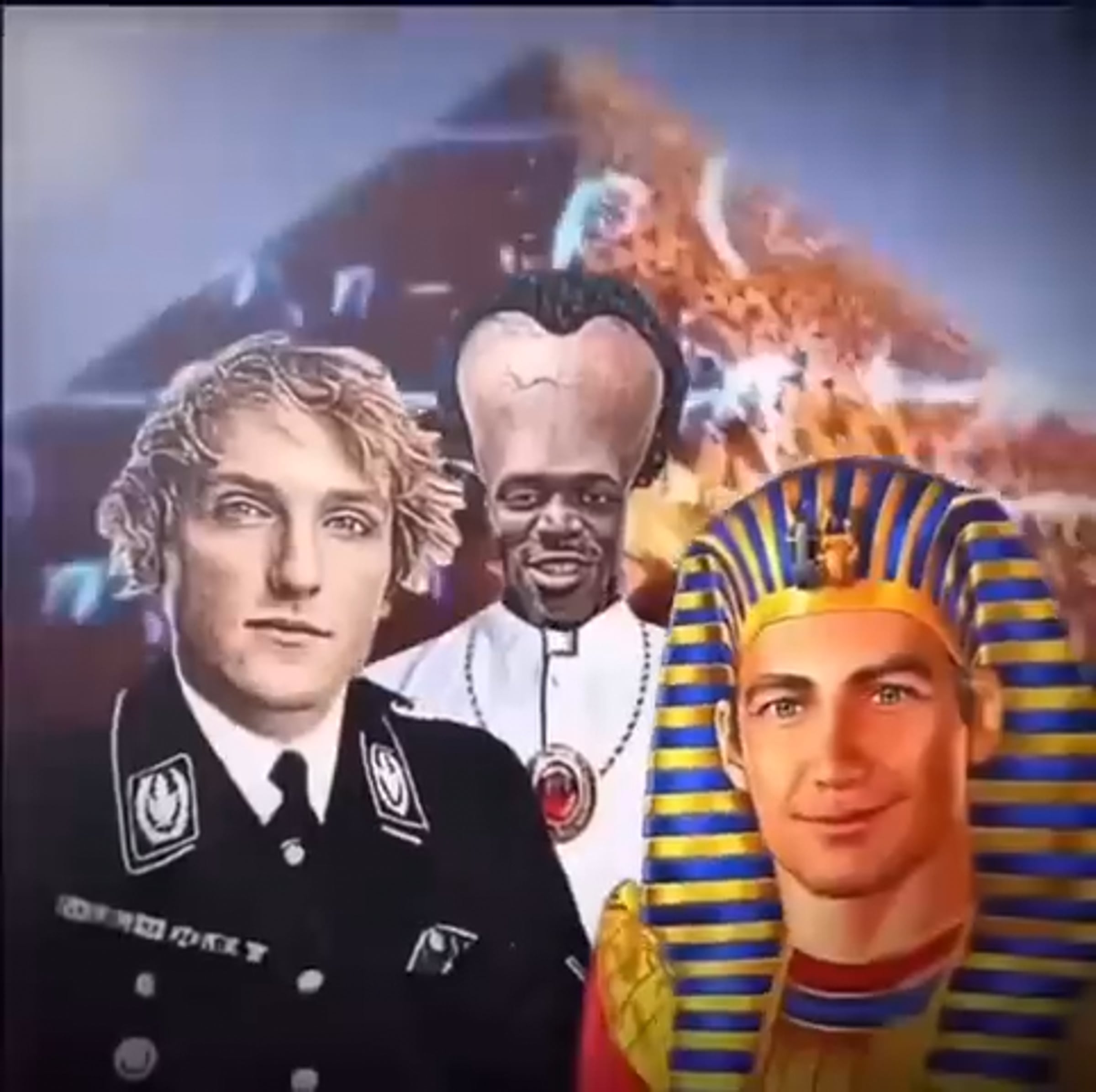 Logan Paul KSI and White Egyptian Pharaoh Hyperborea Agartha Edit