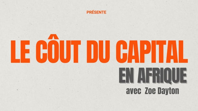 Africa's Capital Cost