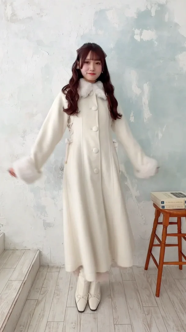 ウエストレースアップロングコート | Rlab store