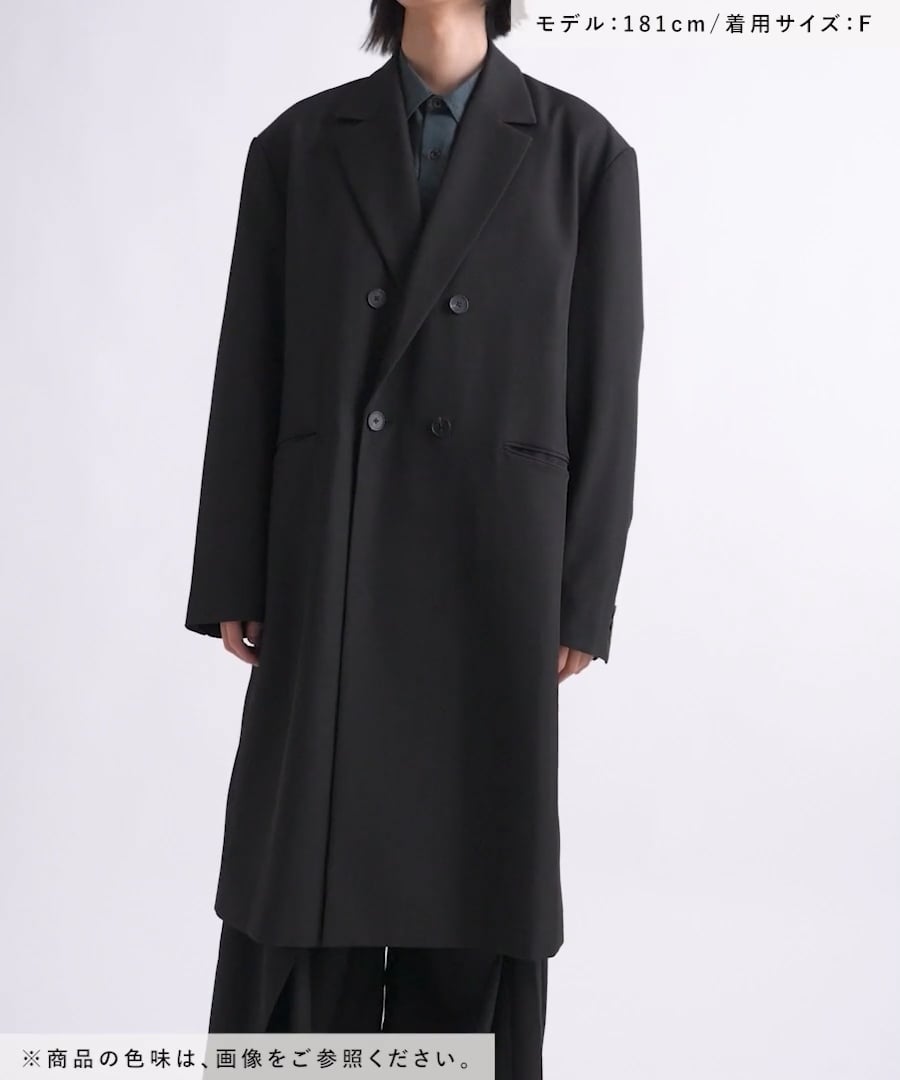 SET UP対応】ポリエステルイージーギャバチェスターコート | [公式