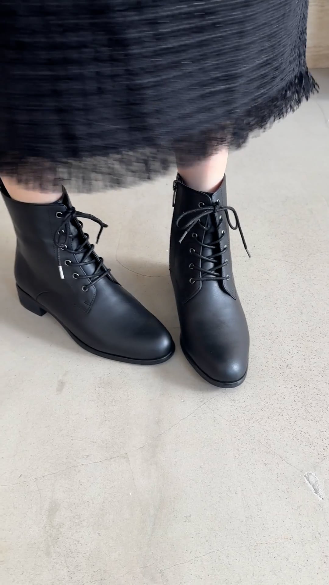 撥水レザー】レースアップブーツ/ 651407 | [公式]卑弥呼（ヒミコ）通販