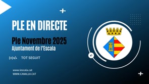Ple Municipal: 24/11/2025