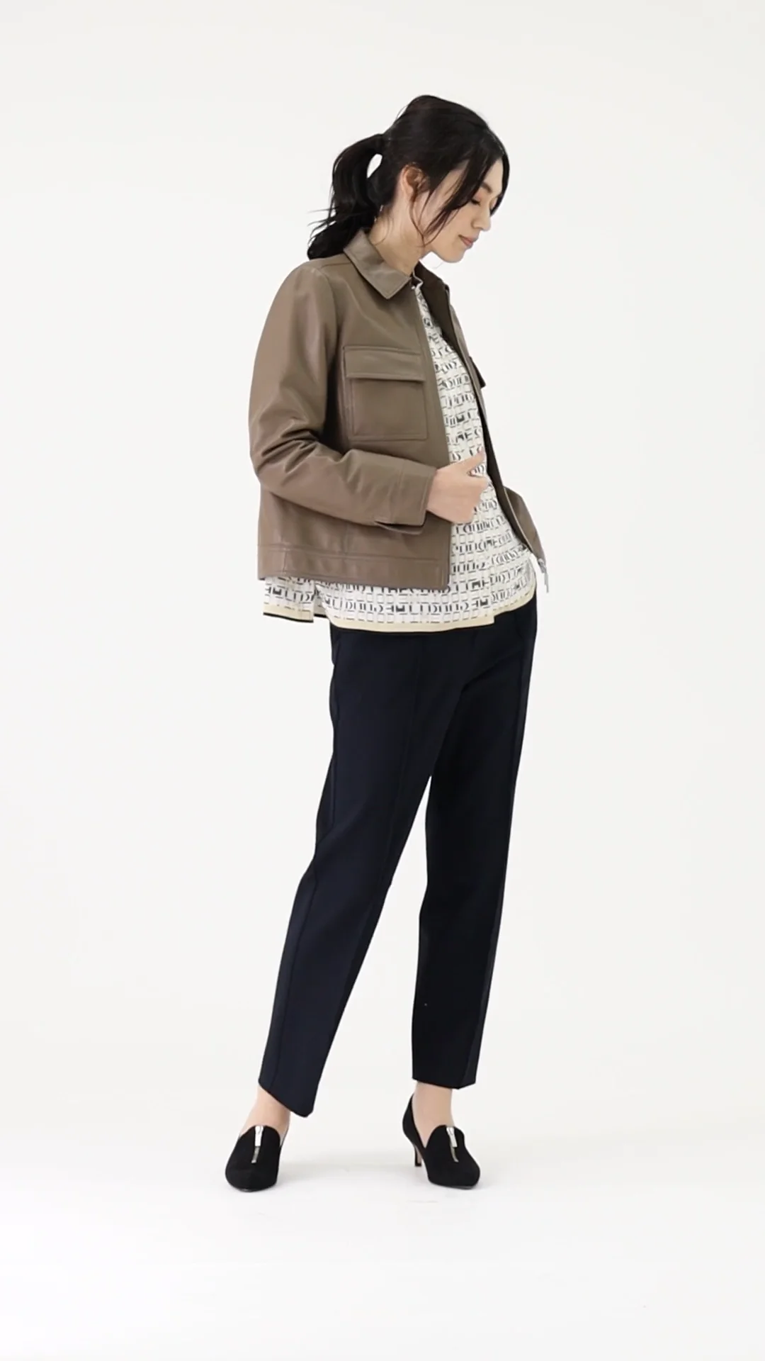 エクスクルーシブレザー シープスキン ジャケット ｜ PINORE（ピノーレ