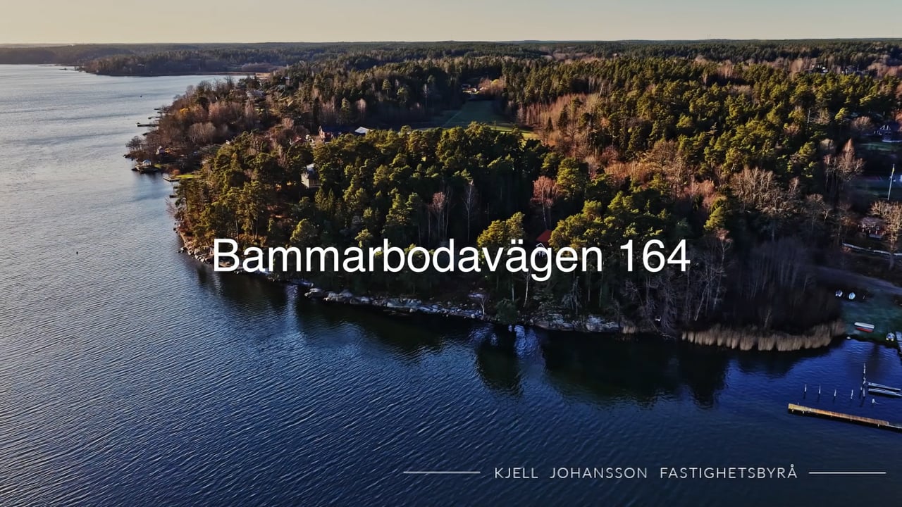 4 rum Vinterbonat fritidshus på Bammarbodavägen 164 B Bammarboda Österåkers kommun - video