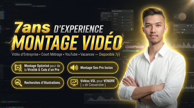 faire le montage de votre VIDÉO