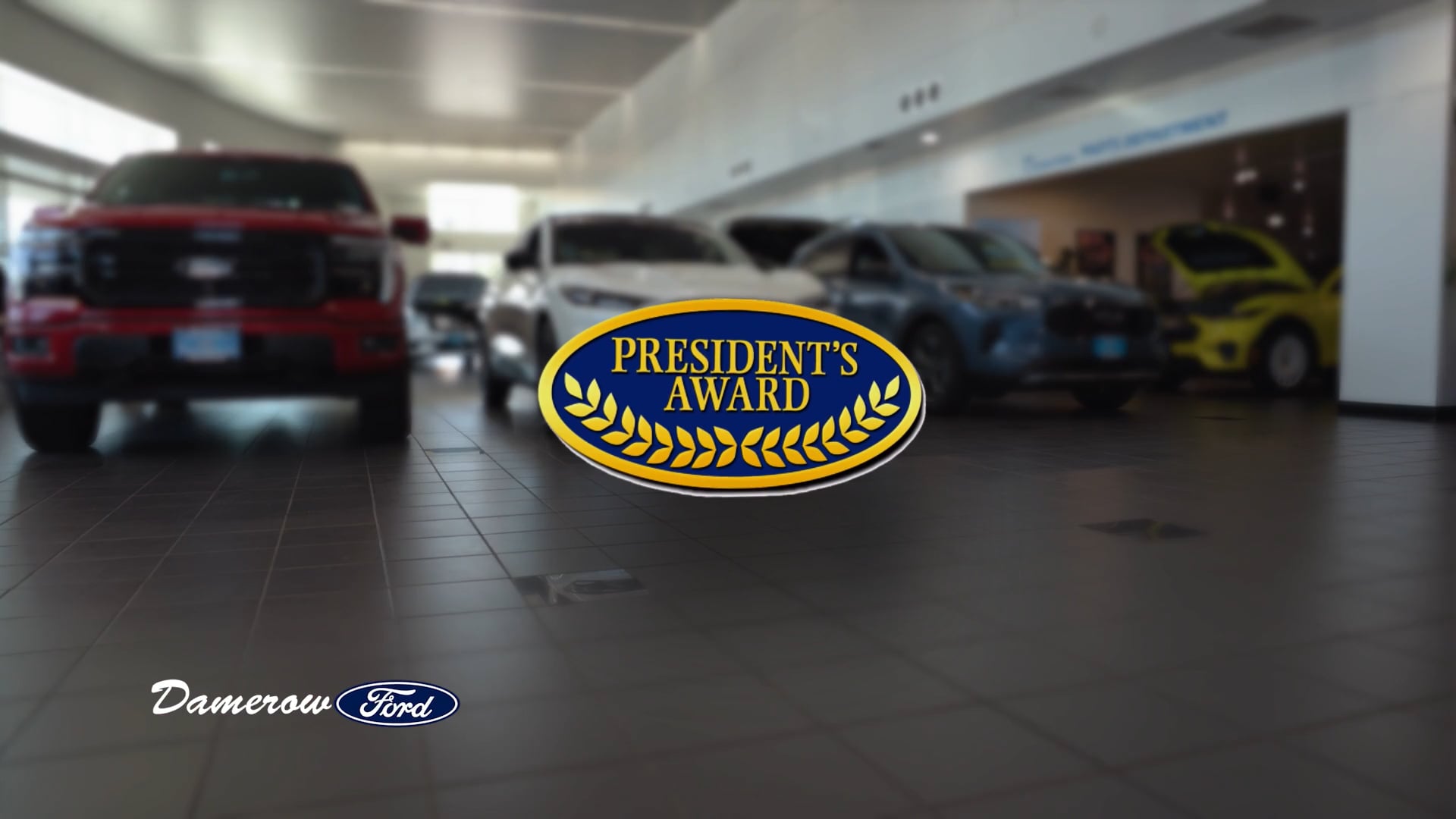 Damerow Ford Presidents Award