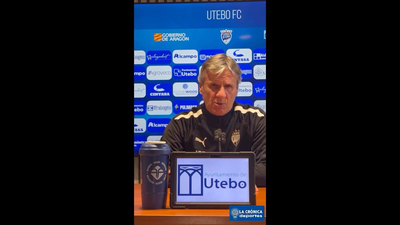 LA PREVIA / Real Unión - Utebo FC / JUAN CARLOS BELTRÁN (Entrenador Utebo) Jor. 13 - Segunda Rfef Gr2 / Fuente: Facebook Utebo