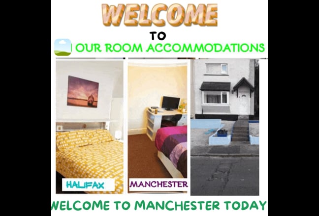 👉2 Ensuite Rooms 1 Studio Flat at Crumpsall Mc❤️ Main Photo