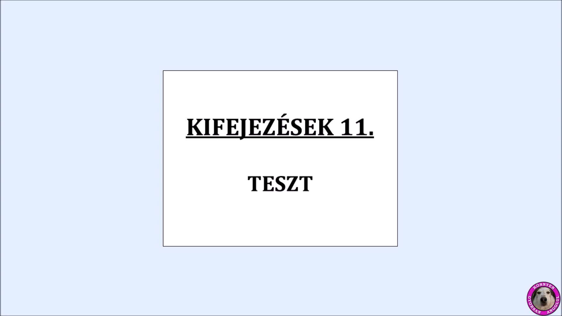 Teszt 11.