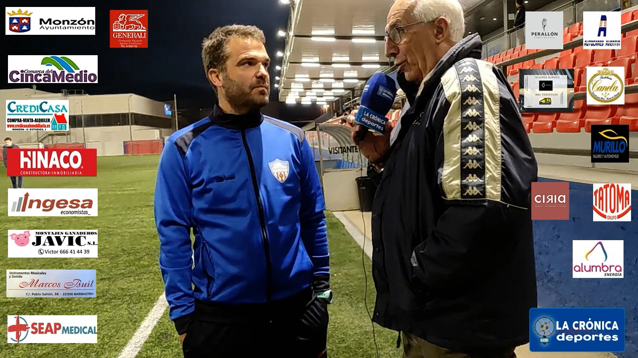 LIGA  NACIONAL JUVENIL   AT.MONZÓN FB GIGAMONTRANS  1-0  SAN AGUSTÍN   JOSEMI  BLANCO  ENTRENADOR  AT.MONZÓN FB