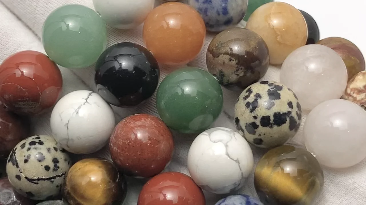 いろんな天然石 ラウンド14mm ブレスレット｜天然石ビーズの卸問屋
