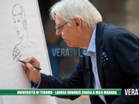 Teramo - Università, laurea Honoris Causa a Milo Manara