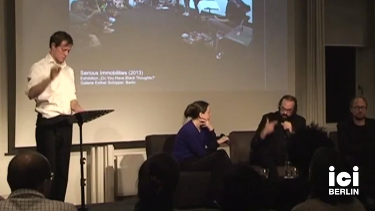 Artist Talk: Jörn Schafaff and Julia Schröder, Frank Willens performing, Part II