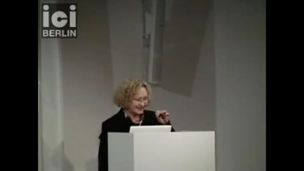 Talk by Sigrid Schade