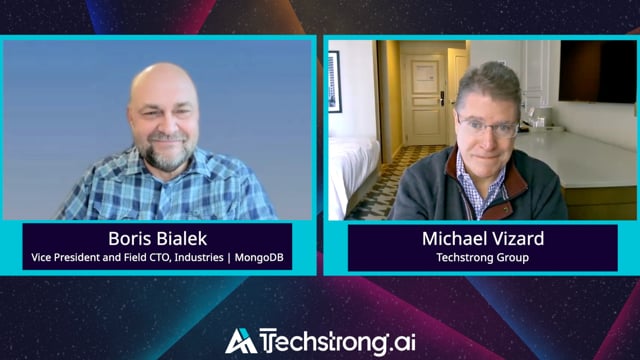 Boris Bialek Showcases Real-World AI Success Stories from MongoDB’s New Architecture Guide