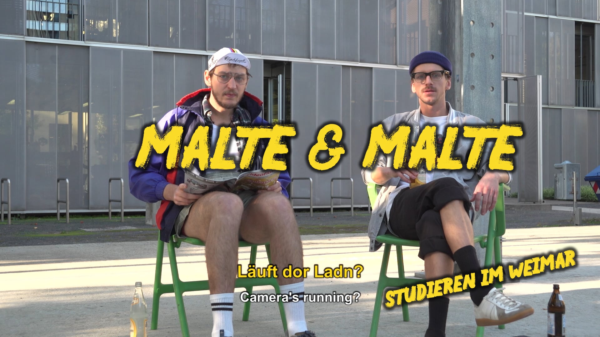 Malte & Malte studieren an der Baumhaus in Weimar