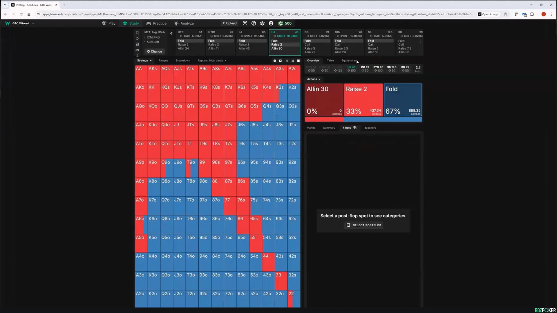 PKO Postflop with Trainer