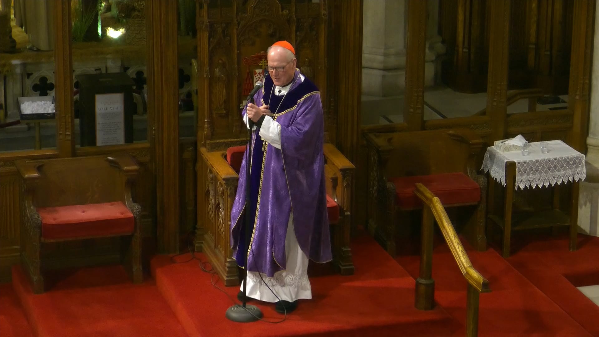 Mass from St. Patrick's Cathedral - December 1, 2025