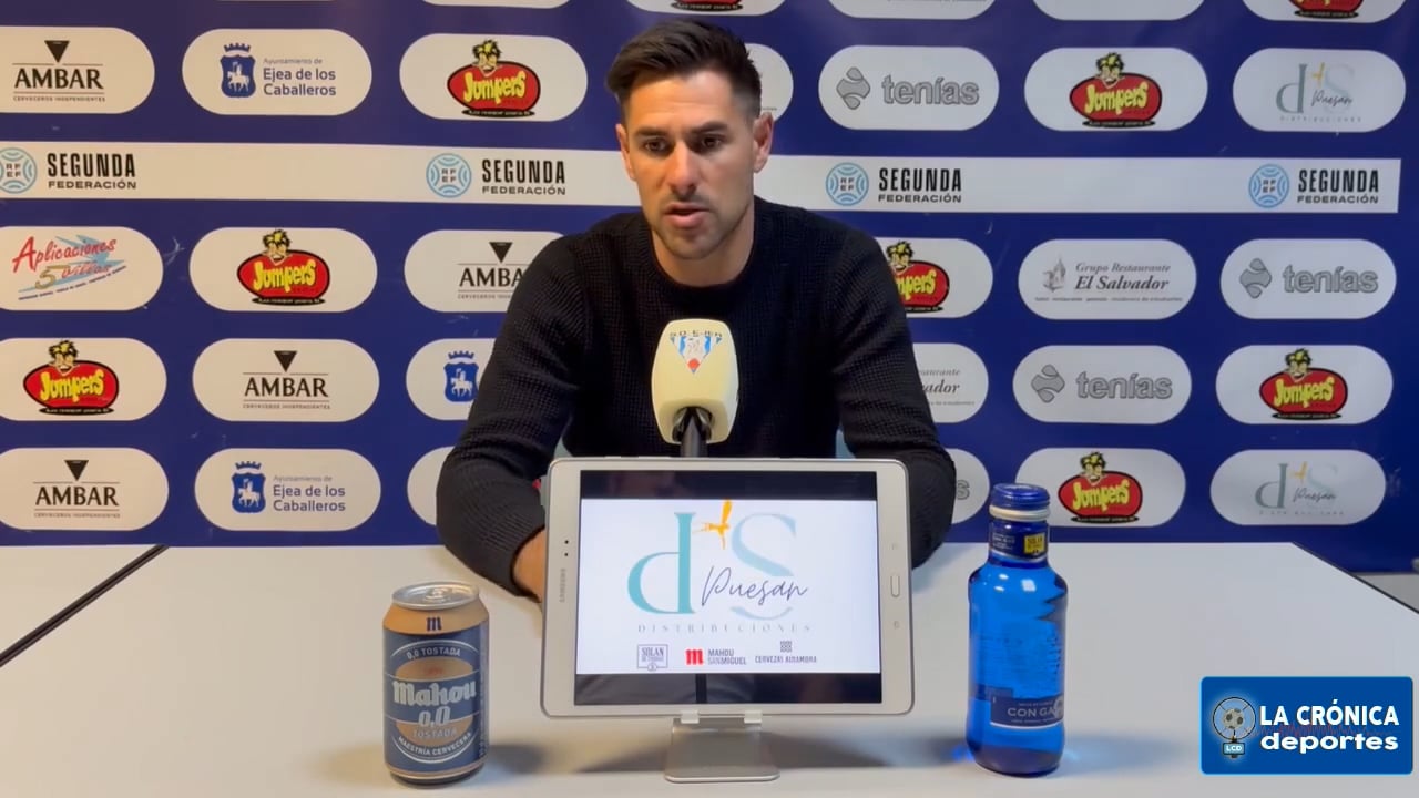 LUSO DELGADO (Entrenador SD Ejea) SD Ejea 2-1 SD Amorebieta / Jor. 13 - Segunda Rfef / Gr 2 / Fuente: Facebook SD Ejea