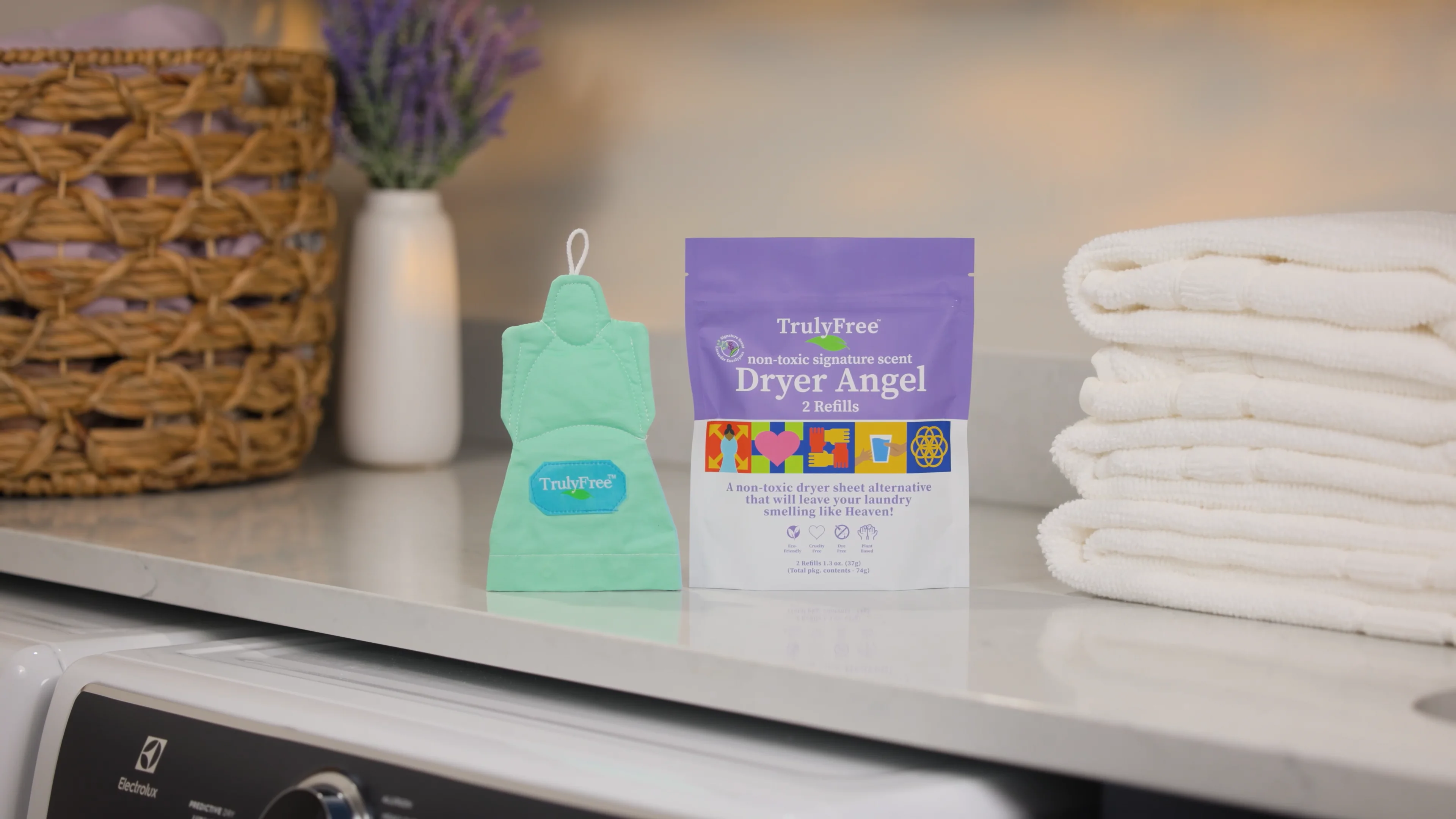 Non-Toxic Signature Scent Dryer Angel Refills | Truly Free Home