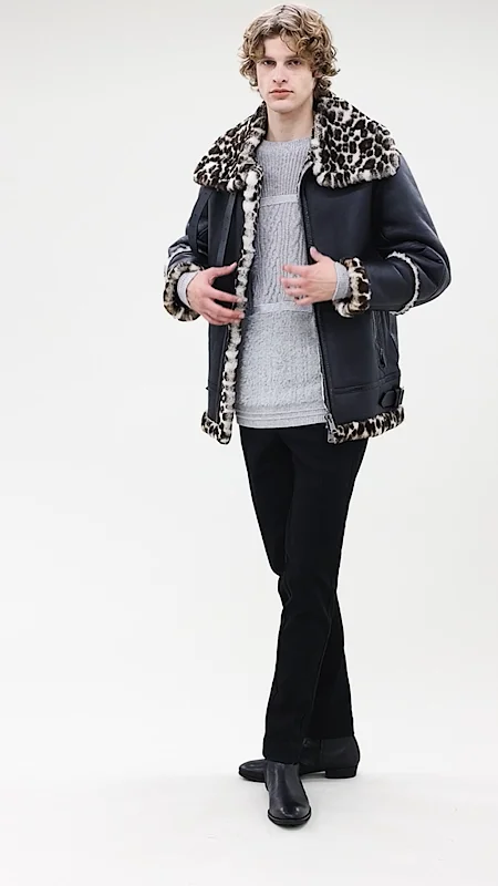 25A/W】B-3 ムートン ライダース｜5351POUR LES HOMMES / 5351プール・オム