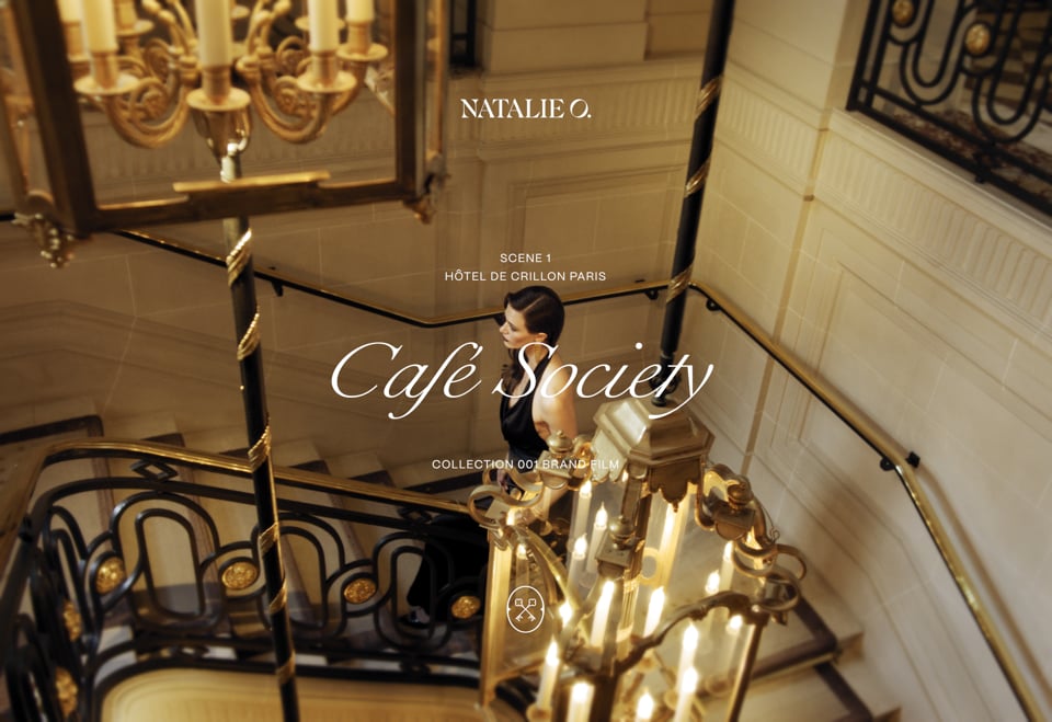 NATALIE O — HÔTEL DE CRILLON PARIS, Full Post-production by Soleil Sea Studio