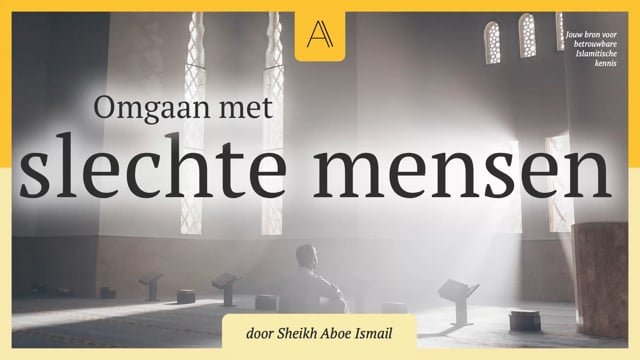 Omgaan met slechte mensen