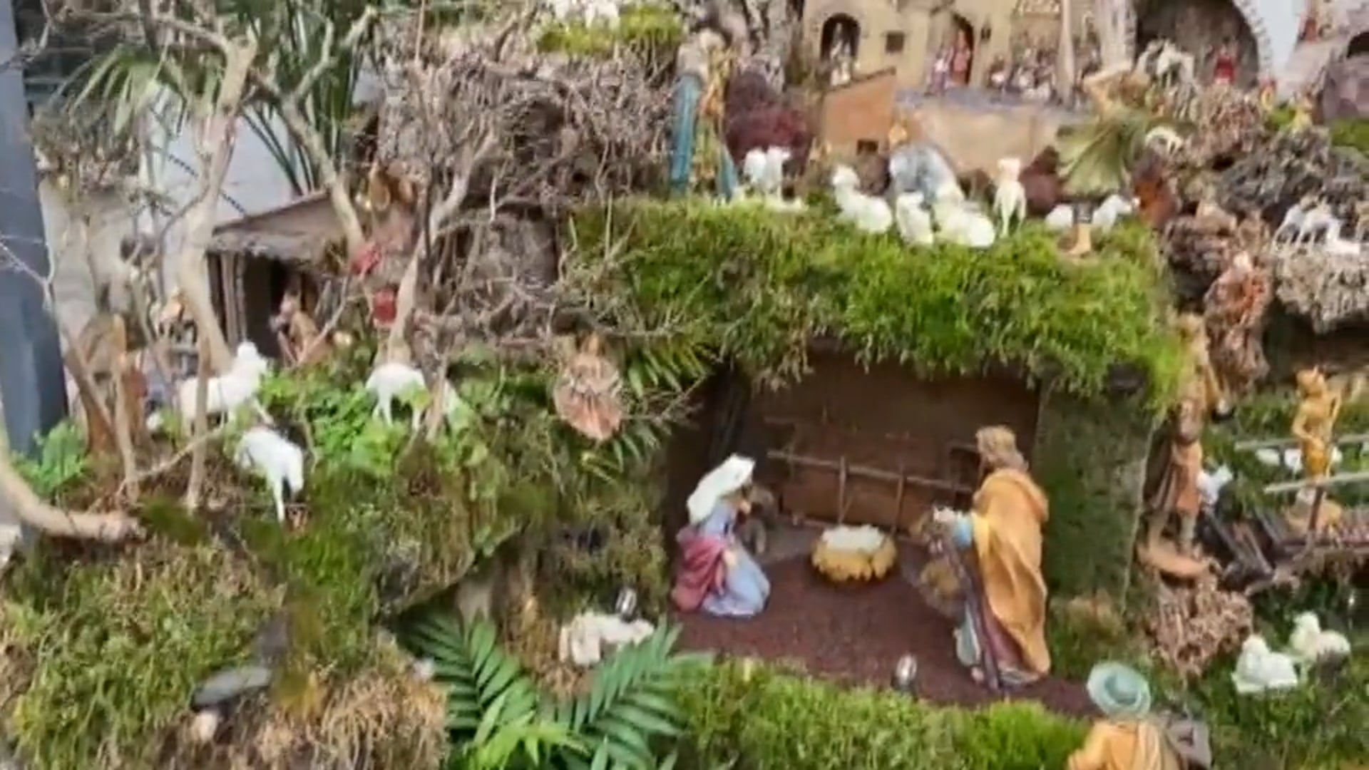 Compie 40 anni il Presepe di via Azzurra a Bologna