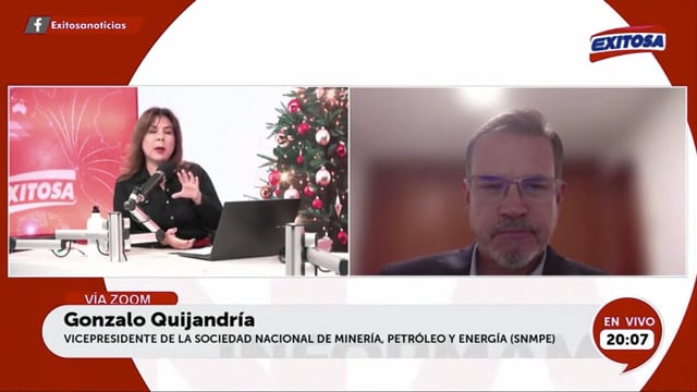 Entrevista a Gonzalo Quijandría en Exitosa TV