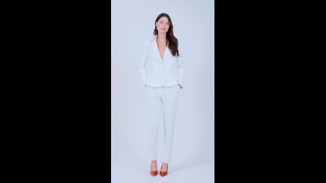 Calça Malha Off White Renata